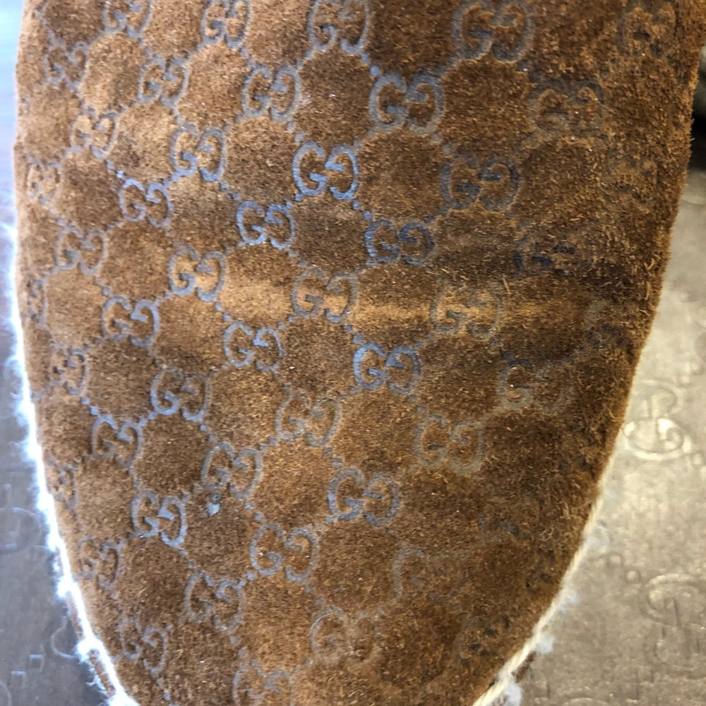Gucci “Pilar Guccissima” Suede Espadrilles - Picture 4 of 8